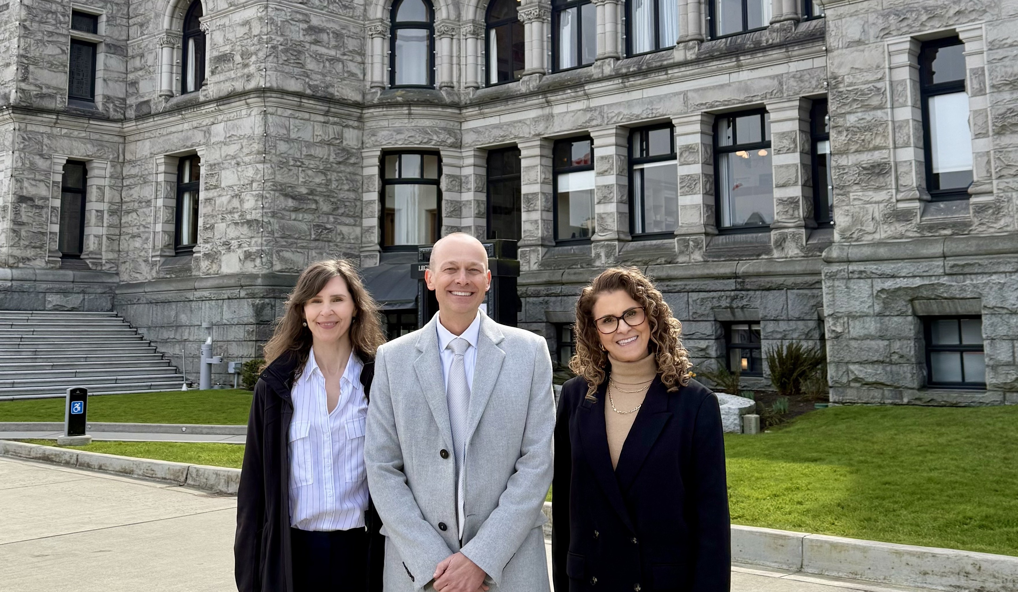 Laura Darch, Steve Vander, and Erika Horwitz