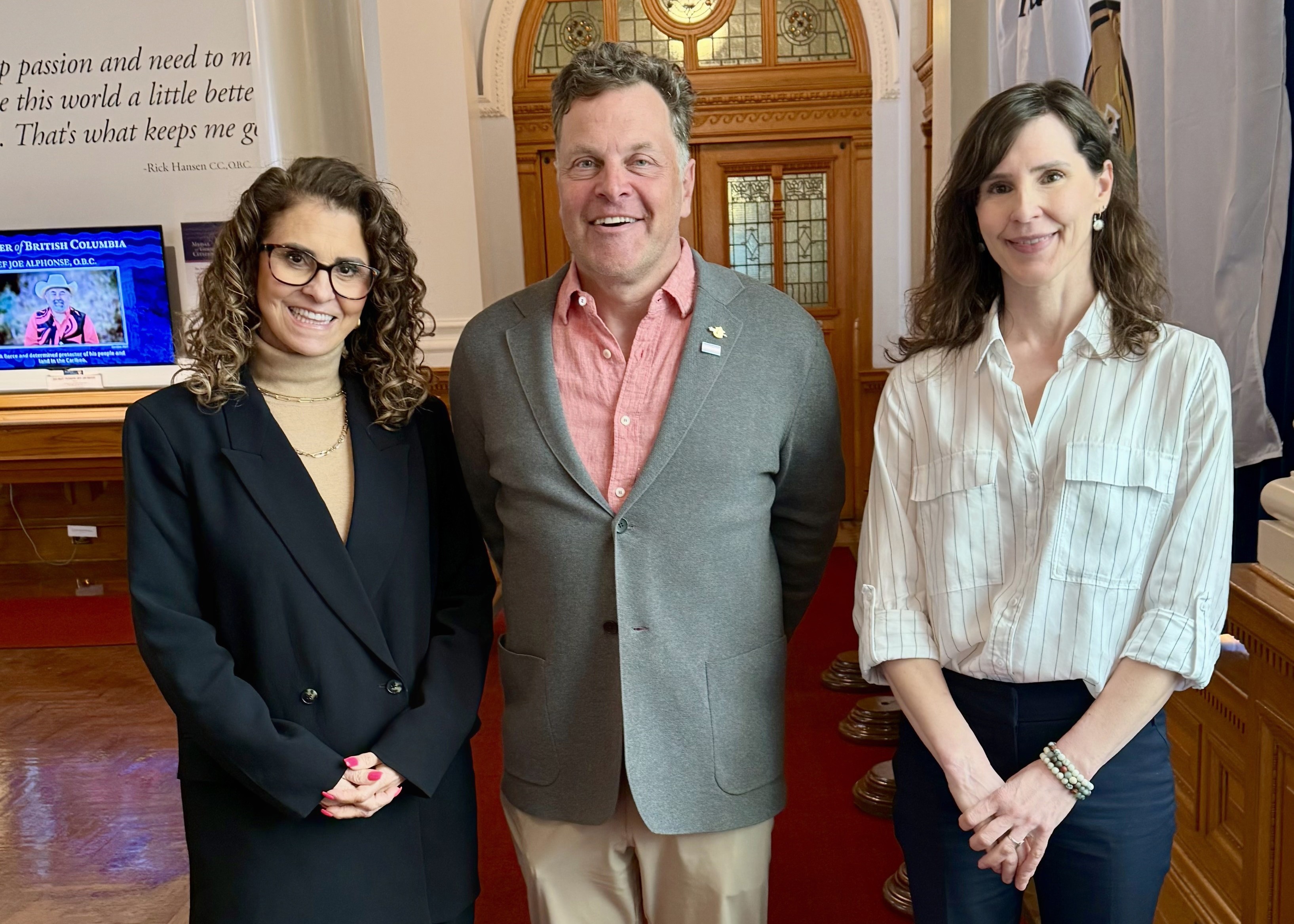 Erika Horwitz, Jeremy Valeriote, and Laura Darch