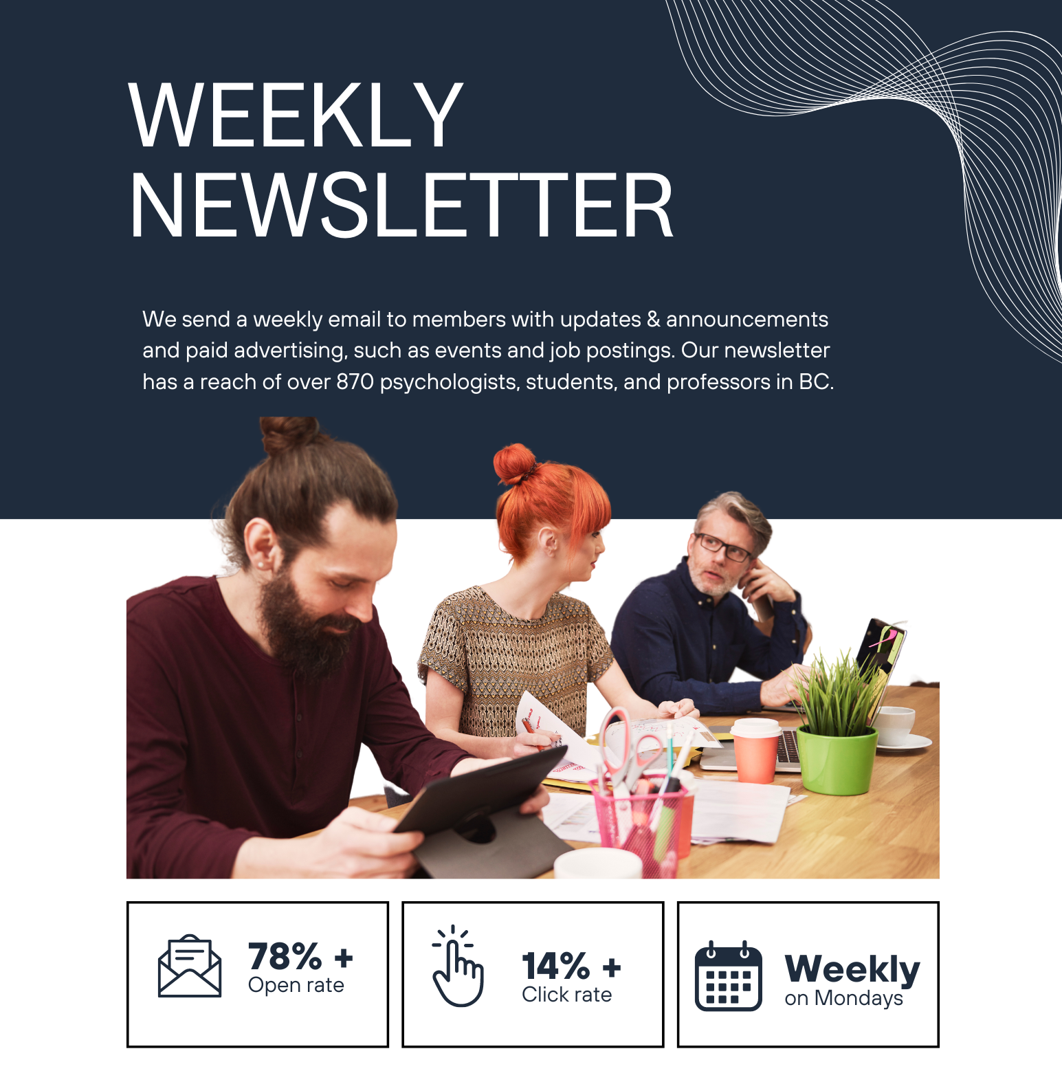 Weekly newsletter